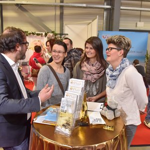 Hochzeit 2017, Messeimpression